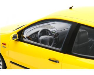 Fiat Bravo 155 20v HGT 1998 Giallo Ginestra Laudoracing 1:18 Resinemodell (Türen, Motorhaube... nicht zu öffnen!)